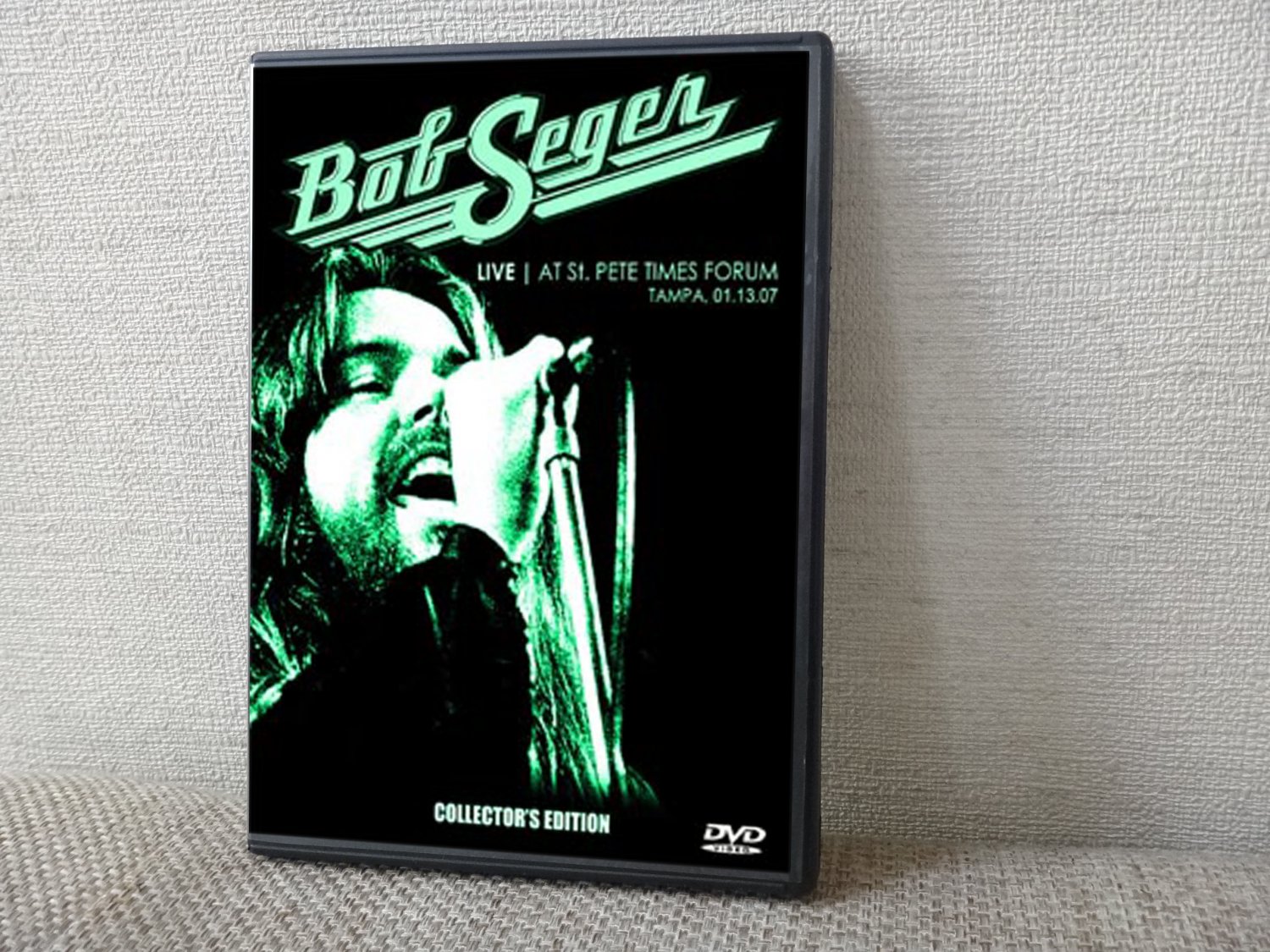BOB SEGER Live At The St. Pete Times Forum, Tampa, Fl 01.13.2007 DVD