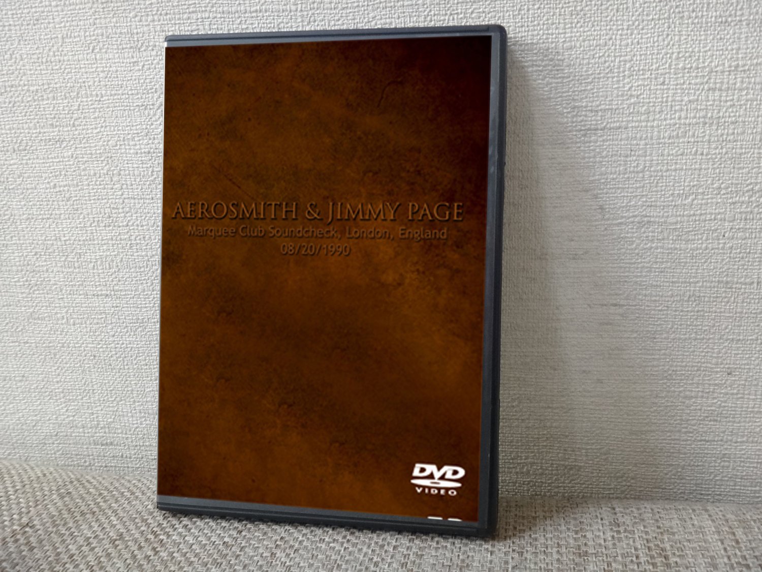 AEROSMITH & JIMMY PAGE Marquee Club Soundcheck, London, England 08.20.1990 DVD