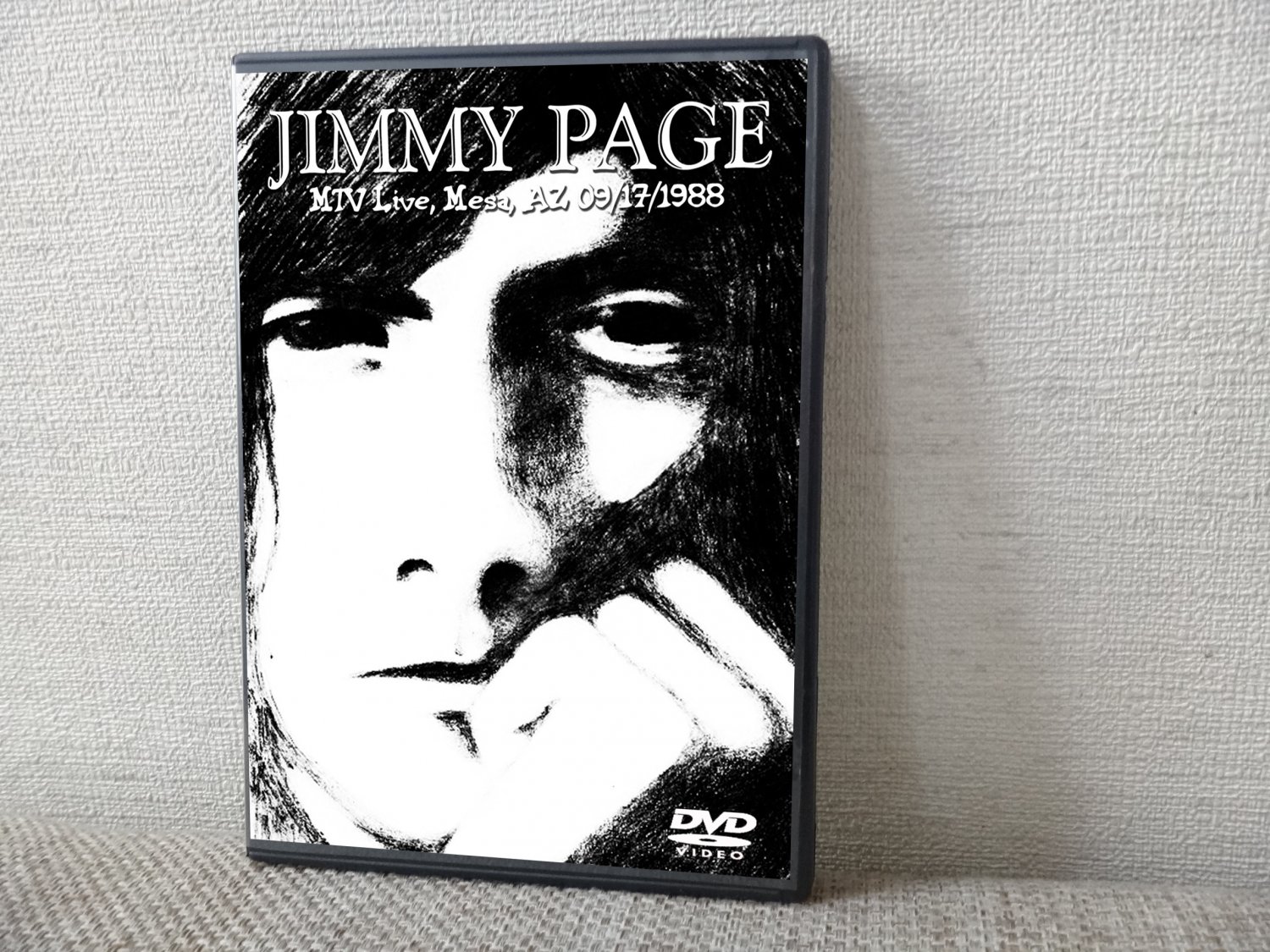 JIMMY PAGE MTV Live, Mesa, AZ 09.17.1988 DVD