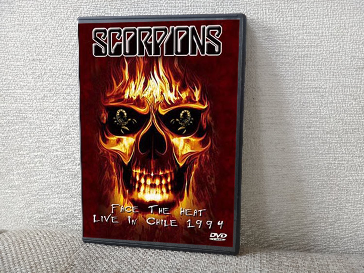 SCORPIONS Face The Heat Live In Chile 1994 DVD