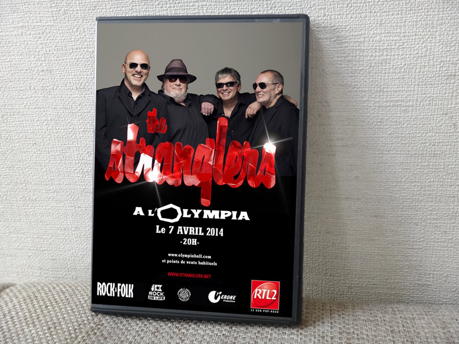 THE STRANGLERS 40th Anniversary Ruby Tour, Live In L Olympia, Paris 04.07.2014 DVD