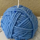 Handmade candles, wool ball