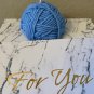 Handmade candles, wool ball