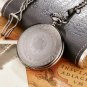 Pocket Watch Multicolor Case Necklace Pendant Clock Chain Men's Women