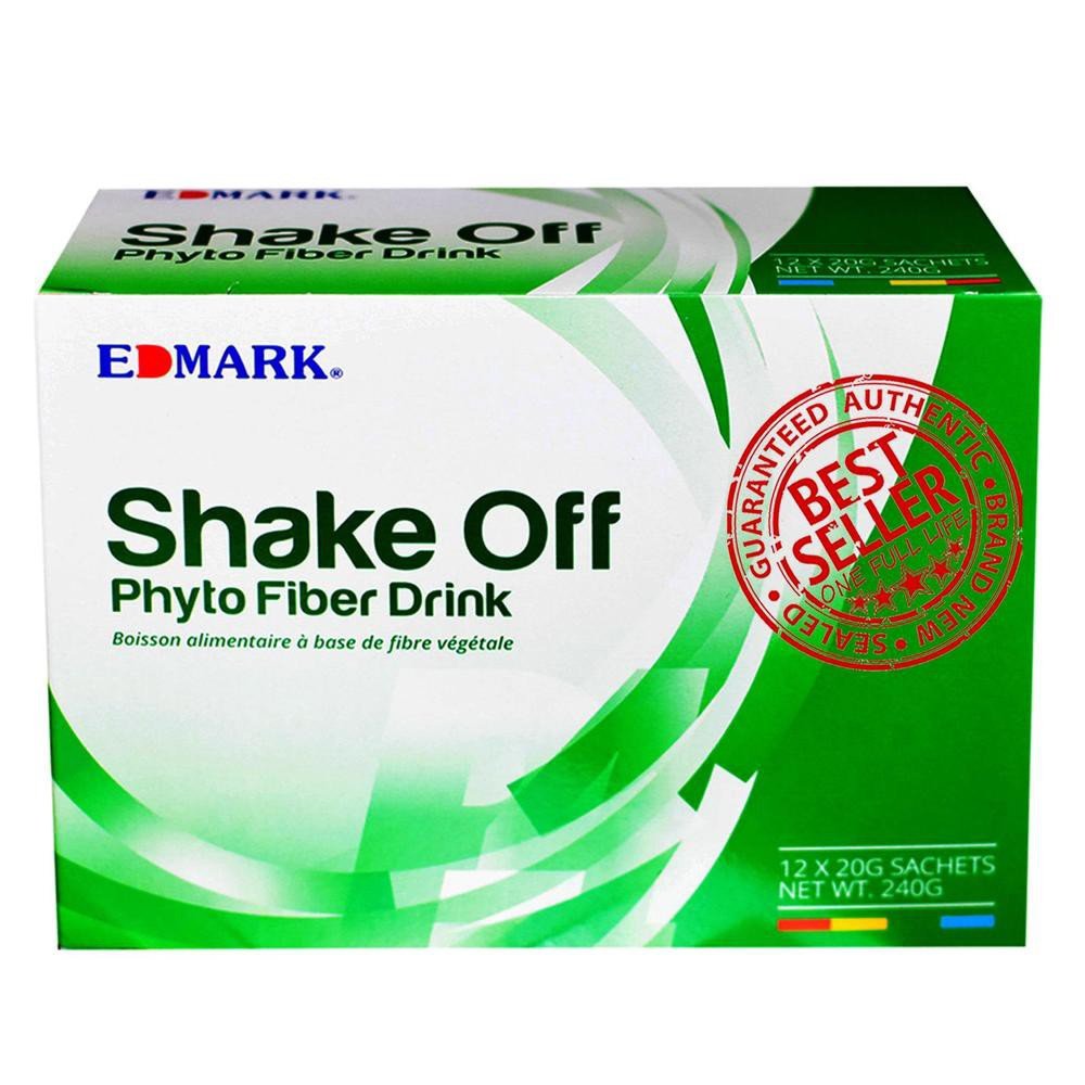 1 Box Shake Off Phyto Fiber Drink Pandan Flavor Edmark Colon Cleanser