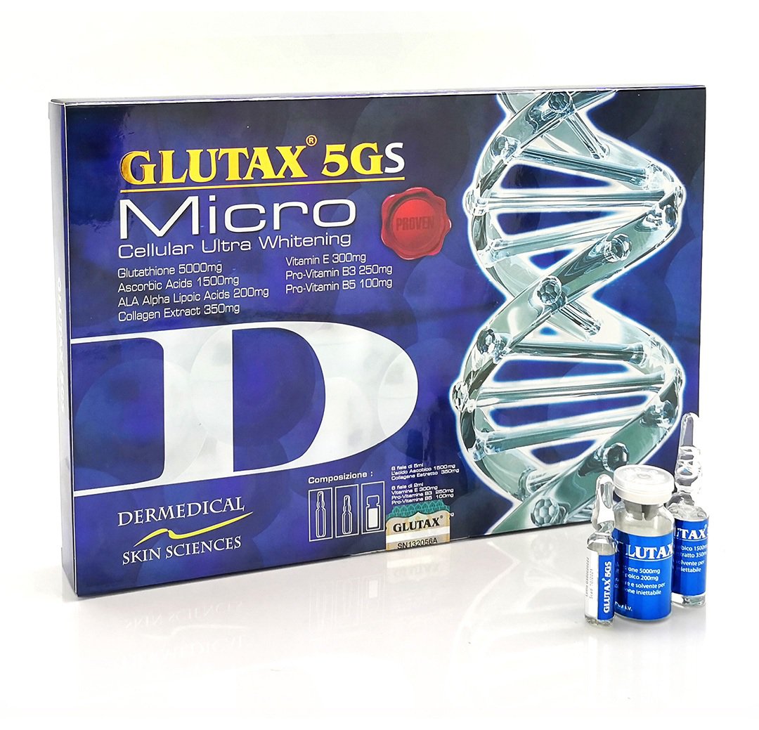 Glutax 5GS Micro Cellular Ultra Skin Whitening Anti Aging 100% ORIGINAL
