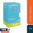 1 Box 10's Fluimucil 600Mg Effervescent Tablet Clear Phlegm From Lungs Free Shipping