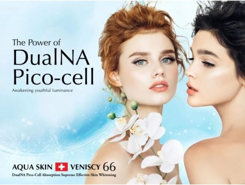 AQUA SKIN VENSICY 66 DualNA Pico Cell Absorption Skin Whitening Anti Aging