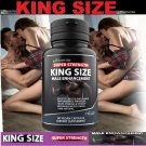King SIZE MALE Enhancement Pills Harder Bigger, Longer, Thicker For MEN 60 Capsule
