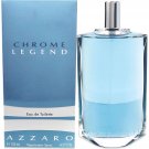 Chrome Legend by Azzaro Cologne for Men EDT 4.2 oz New In Box (Ship from USA)