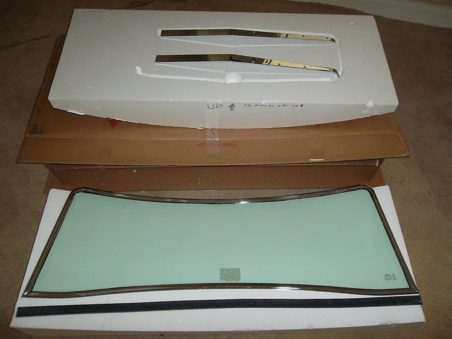 Windshield Assembly, Windwings & Visors AC Shelby Cobra Replica 427 289 Kit Car