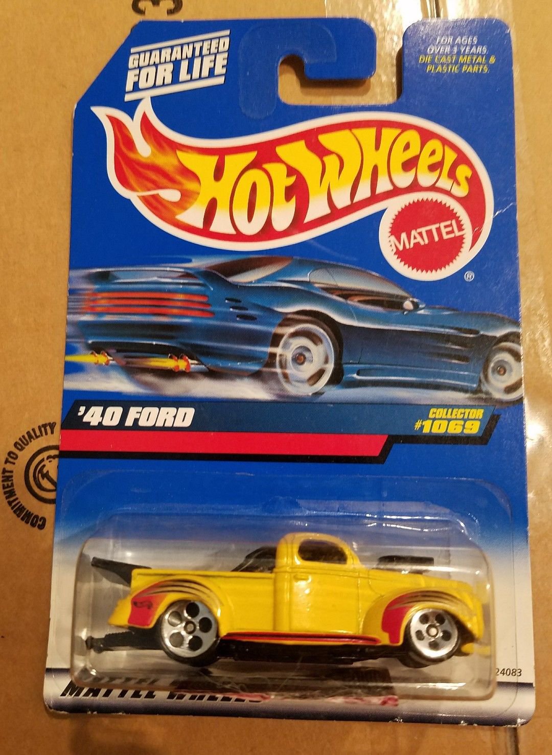 Hot Wheels 1998 1940 Ford Drag Truck # 1069