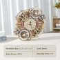 Robotime ROKR 3D Wooden Puzzle DIY Wall Quartz Clock Kits