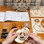 Robotime ROKR 3D Wooden Puzzles Owl Clock Model Kits