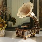 Robotime ROKR 3D Wooden Puzzles Craft Model Kits -DIY Vintage Gramophone
