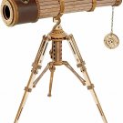 Robotime ROKR 3D DIY Wooden Puzzles for Adults - Monocular Telescope Model Kit