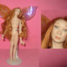 fairy pixie tinkerbell porcelian dollhouse doll