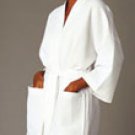 Cypress Puffy Waffle Kimono XXL White