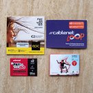 Cyprus Sim GSM Phonecards Lot of 4 Cards New Prepaid All Different 03830