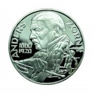 Sweden Coin 20 Euro 1998 Silver Painter Anders Zorn 36mm Commemorative 03763