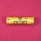 Coins Roll Switzerland 1 Rappen 1980 Roll of 50 Coins KM#46 BU 02060