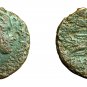 Ancient Greek Coin Agathokles Syracuse Sicily AE21mm Artemis / Thunderbolt 03955