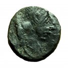 Roman Coin Honorius Rome AE4 AE10mm Bust / Victory Advancing 04018