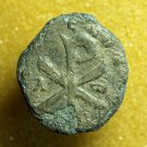 Roman Coin Constantius II Centenionalis AE22mm Bust / Christogram 04081