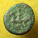 Ancient Greek Coin Segesta Sicily AE15mm Nymph Segesta / Horseman 04118