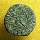 Roman Coin Valentinian I AE3 Nummus Thessalonica Bust / Victory 04132
