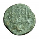 Ancient Greek Coin Hieron II Syracuse Sicily AE18mm Poseidon / Trident 01881
