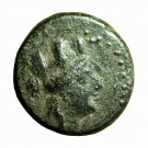 Ancient Greek Coin Tarsos Cilicia AE14mm Tyche / Sandan on Goat 03870