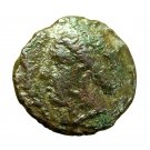 Ancient Greek Coin Agathokles Syracuse Sicily AE15mm Persephone / Bull 04036
