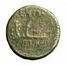 Ancient Greek Coin Kentoripai Sicily AE16mm Demeter / Plow & Bird 03911