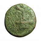 Ancient Greek Coin Panormos Sicily AE21mm Janus / Helmeted Warrior 04062