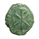Roman Coin Magnentius Centenionalis AE23mm Bust / Christogram 04075