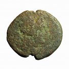 Ancient Greek Coin Katane Sicily AE16mm Apollo / Aphrodite holding Dove 01723