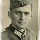 German WWII Photo Wehrmacht Officer Knight's Cross Recipient 02972