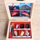 Italy Vesuvius Volcano Naples 7 Mineral Specimen Rock Geology Box Set Kit 04171