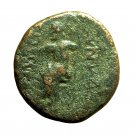 Roman Provincial Coin Synnada Phrygia AE17mm Augustus / Zeus Seated 04039