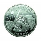 Germany Medal 2009 Silver 100 Years German Youth Hostels 32mm 02009