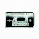 Germany Silver Ingot Bar Proof 2.5g Landmarks Hildesheim Cathedral 03851