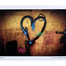 Abstract Art Print Size A4 Love Puzzling Limited Edition of 25 Street Art 02052