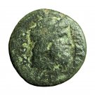Roman Provincial Coin Smyrna Ionia AE21mm Zeus Akraios / Amazon Smyrna 04496