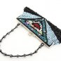 Black Beaded Sequined Purse