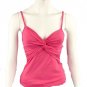 Charlotte Russe Pink Stretch Tank Top Sz Medium