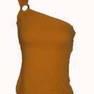 Micheal Kors Yellow Assymetrical Tank Sz Small