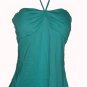 Eyeshadow Blue Halter Tube Top Sz X-Large