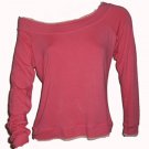 INC Off the Shoulder Pink Top Sz Large