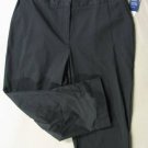 Charter Club Black Cropped Capris Sz 14